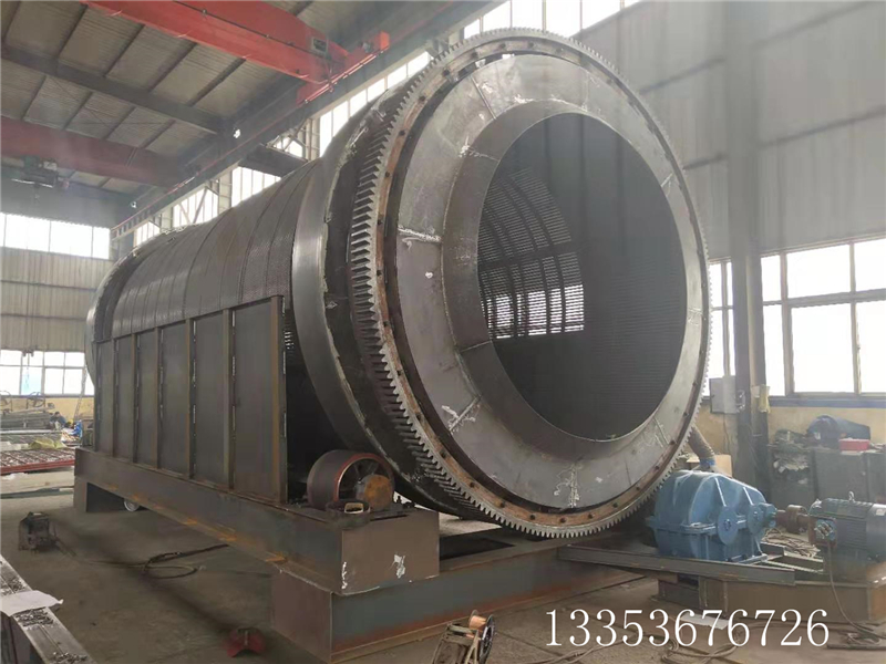 大型碎煤分級專用籠式無軸滾筒篩分機(jī)工作原理及特點簡介