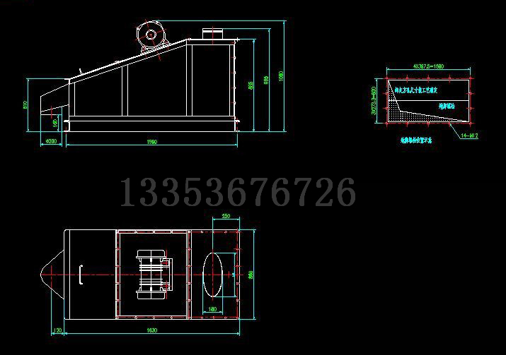 水泥篩結(jié)構(gòu)圖紙 水泥篩結(jié)構(gòu)圖紙