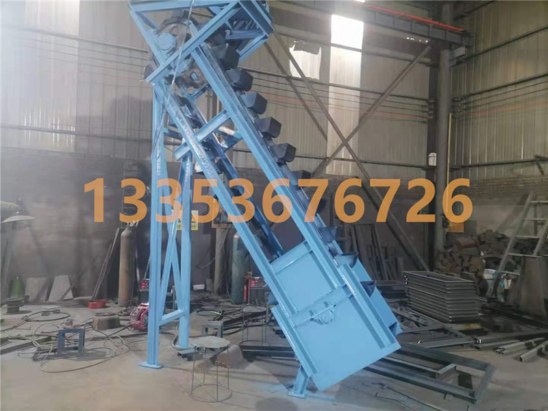 T系列撈坑提升機-撈坑脫水鏈斗提升機產品結構